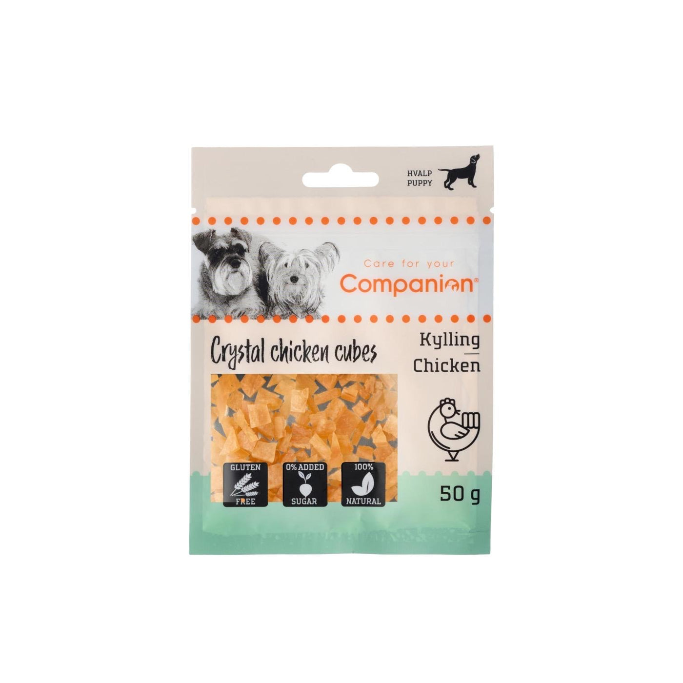 Companion mini Chicken cubes for puppy